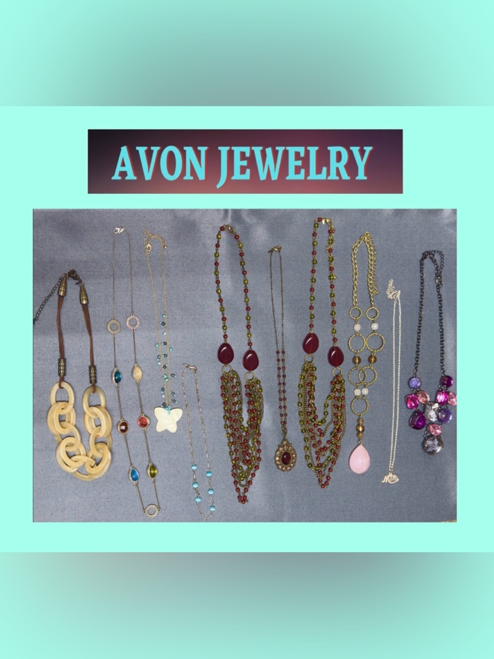 (10) Vintage AVON Necklaces